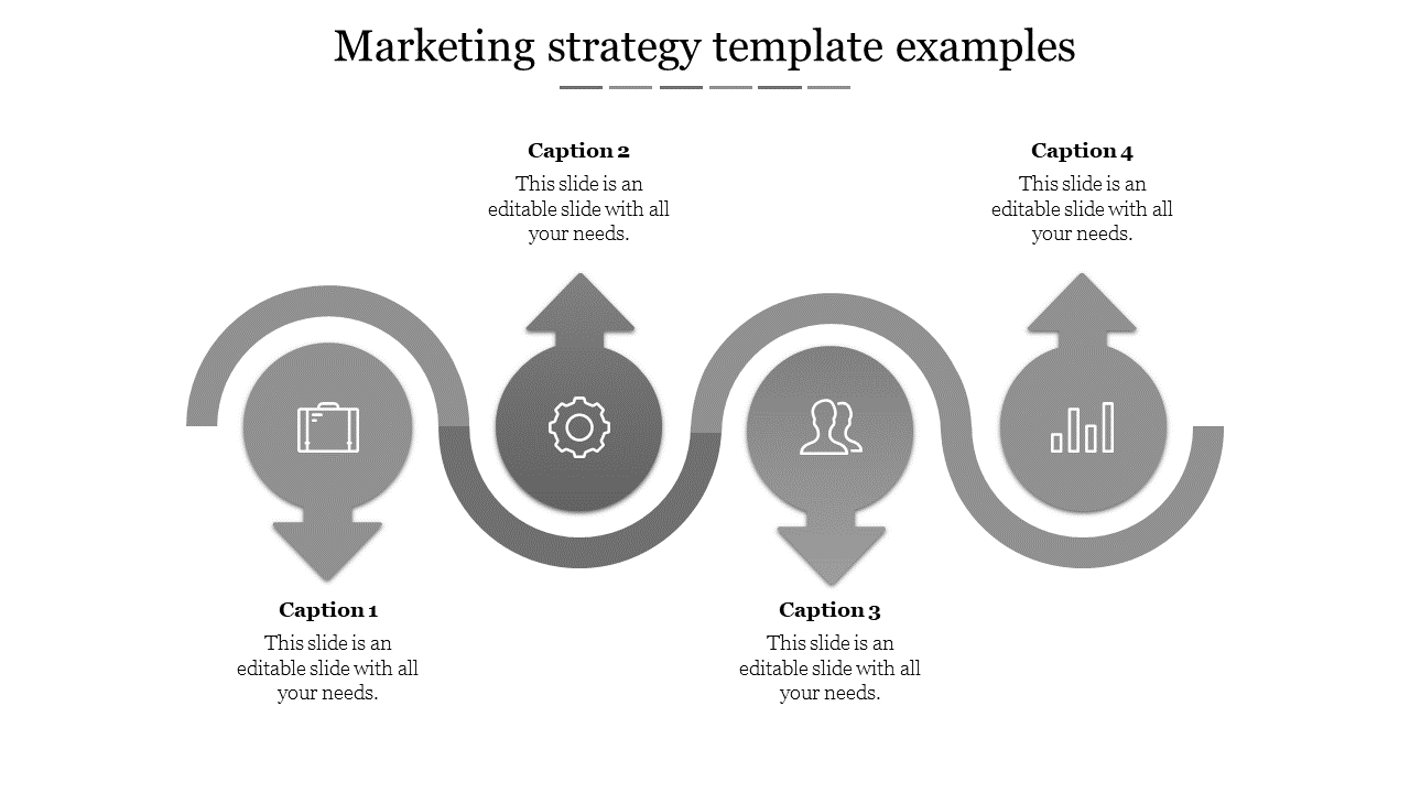 marketing strategy template examples-4-Gray